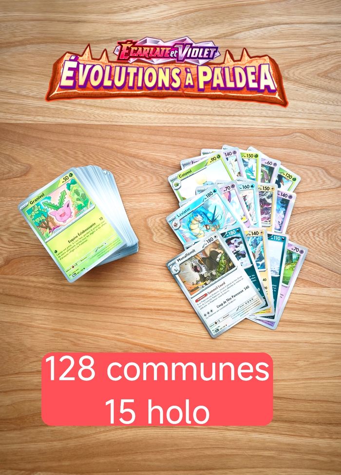 Pokémon Évolution à Paldea lot de cartes