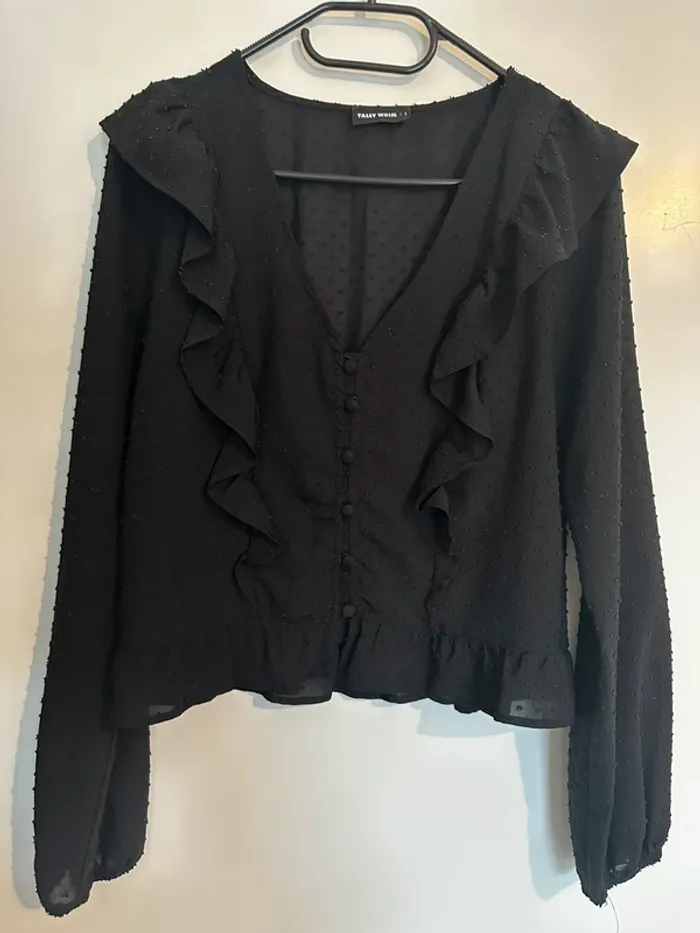 Blouse transparente