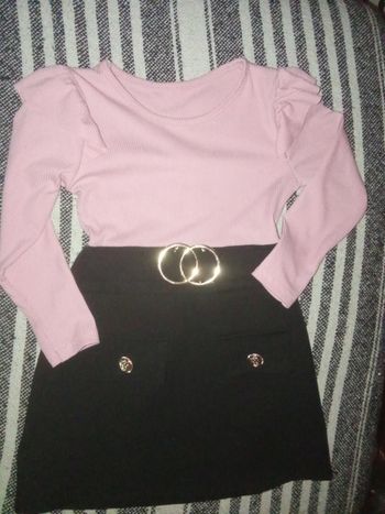 Magnifique robe 👗 - Rose/Noir - 24Mois - 2 ans
