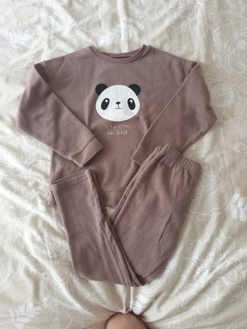 Pijama polaire panda
