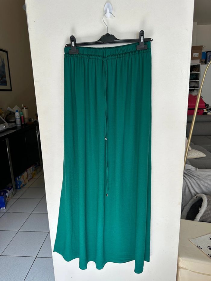 Jupe longue verte - Zara