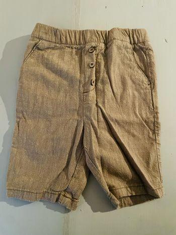 Short chino bébé garçon 18 mois