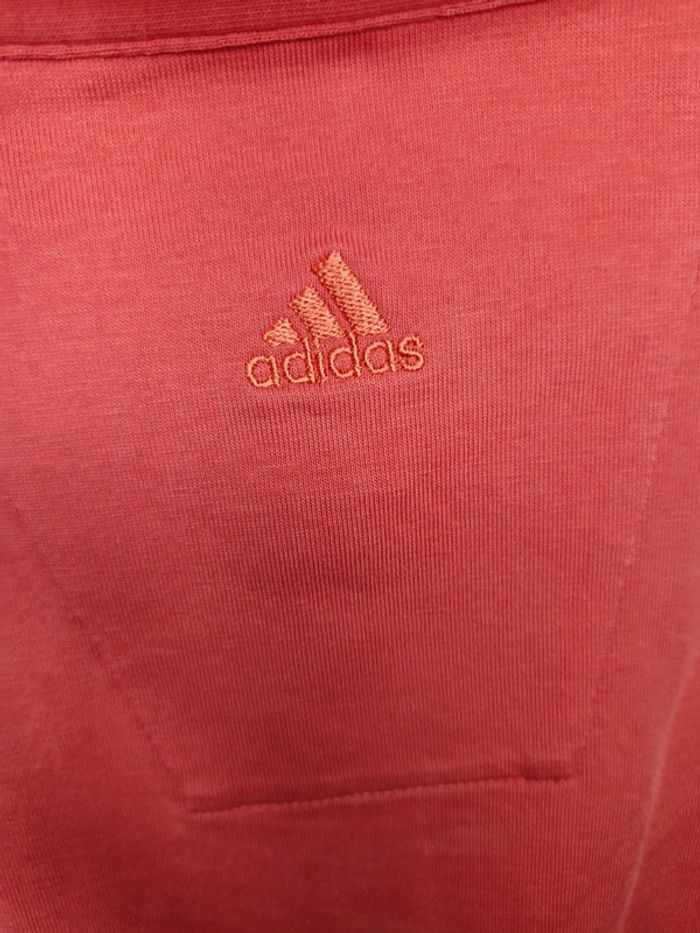 Tee-shirt shirt rouge Adidas taille 42 - photo numéro 5
