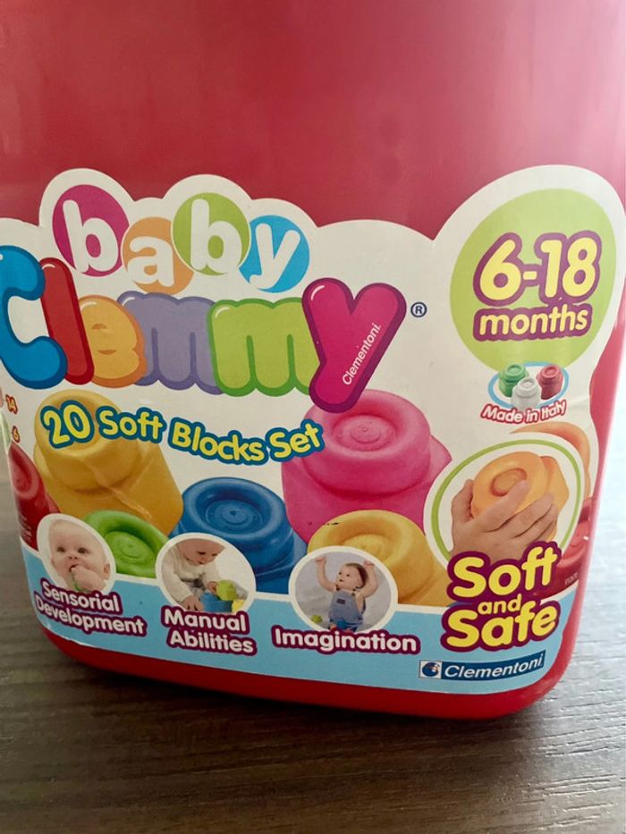 Blocs souples Baby Clementoni 🧸 26 pièces - photo numéro 2
