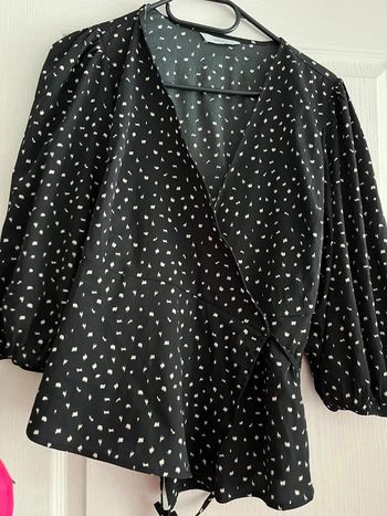 Blouse cache cœur T S