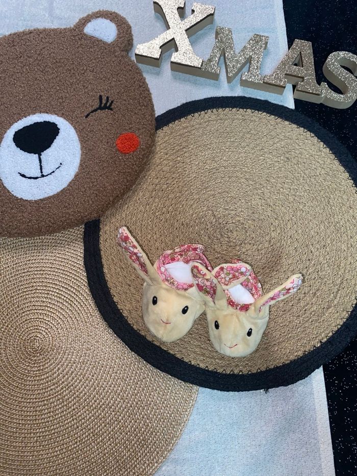 Chaussons lapin 3 mois - photo numéro 3