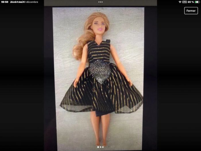 Vintage barbie spécial ronde - photo numéro 1