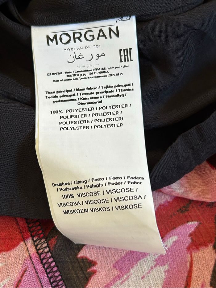 Robe longue rose neuve à manches longues Morgan taille 36 (valeur 90€) - photo numéro 10