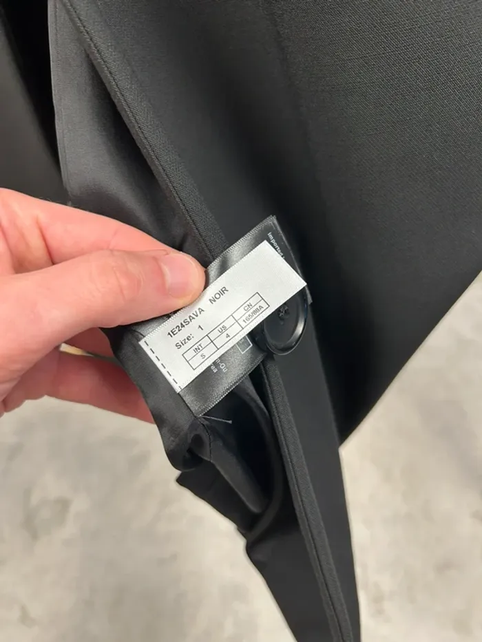 Manteau long Noir Ba&sh T.1 / S neuf - photo numéro 8