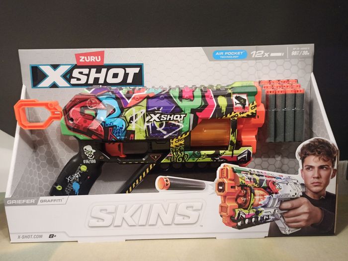 X shot zuru skins graffiti