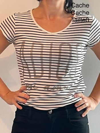TEE shirt été style marinière