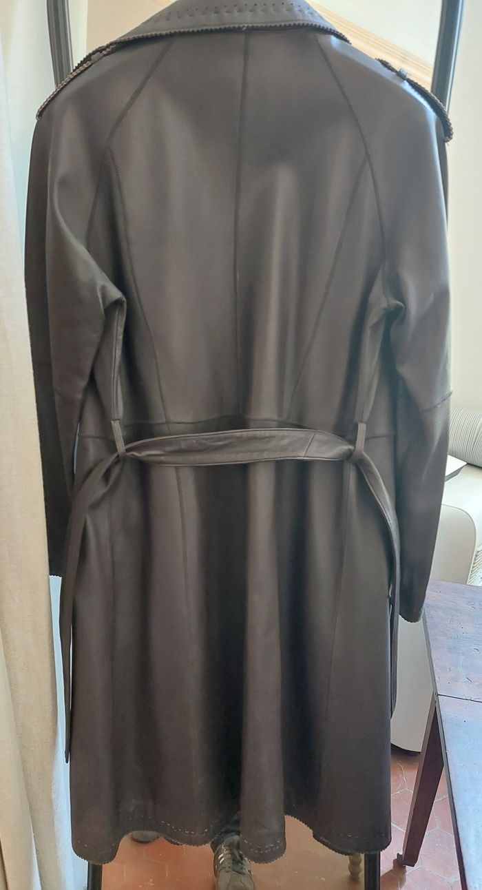 Manteau cuir femme - photo numéro 4
