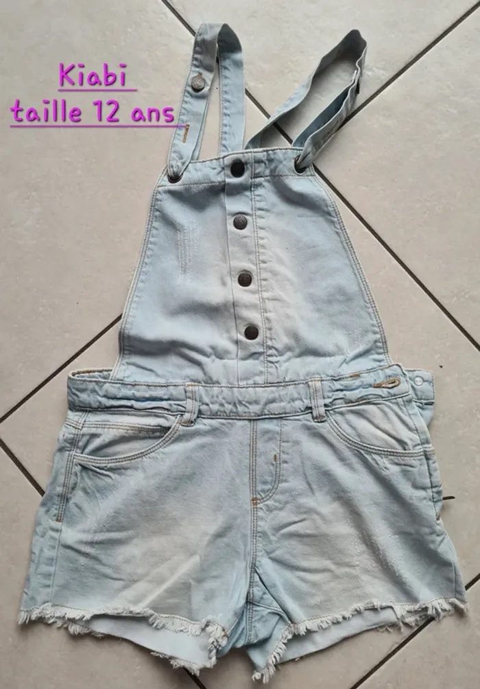 Salopette jean