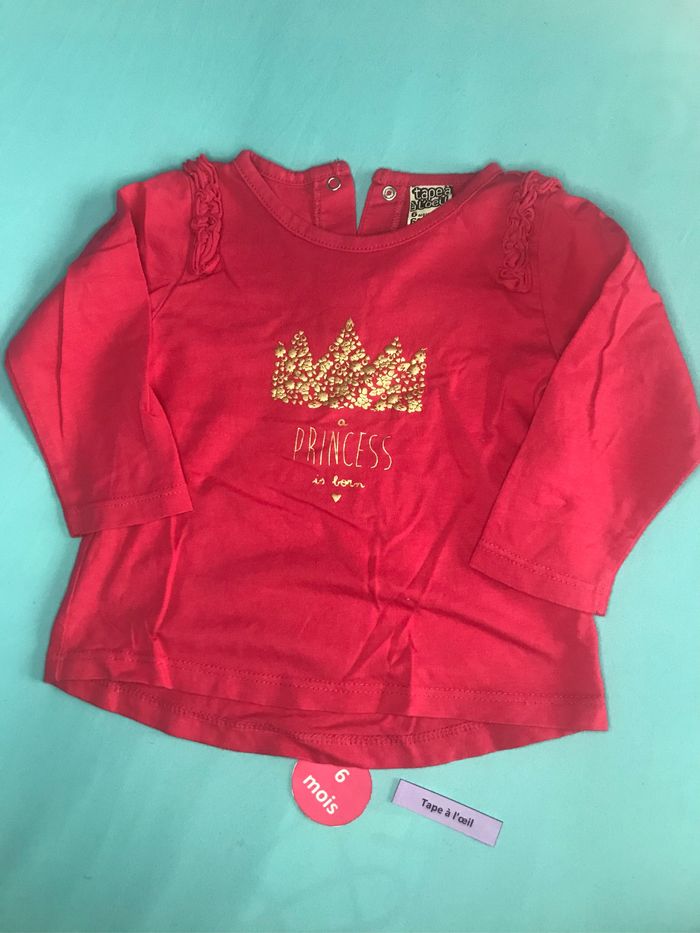T-shirt manches longues 6mois