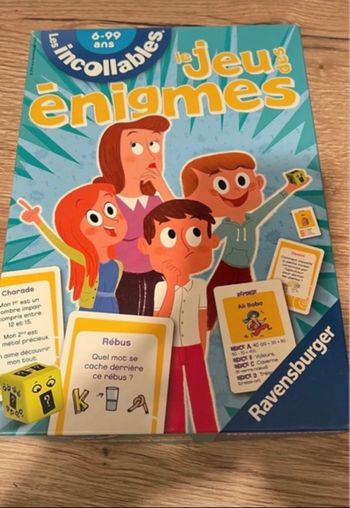 Jeu de société pour enfant d’énigme