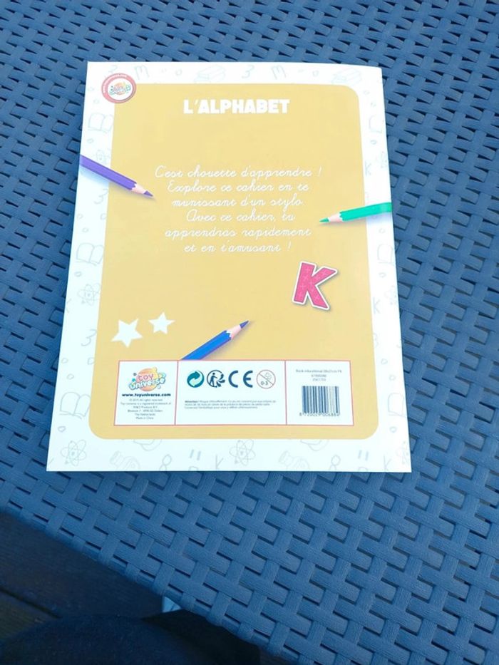 Cahier sur l alphabet - photo numéro 3