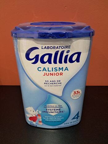 Lait gallia calisma junior 4