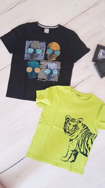 Lot de 2 tee shirts garçon 12ans ikks orchestra