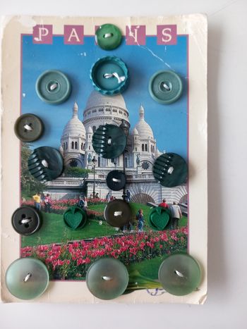 Lot boutons vintage pour création textile