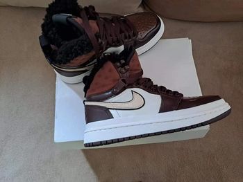 Jordan fourrees Jordan 1 Acclimate Marron Basalte