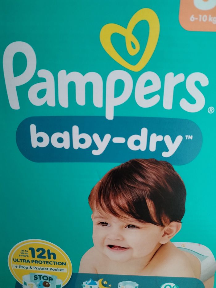 Couche pampers Baby Dry - photo numéro 2