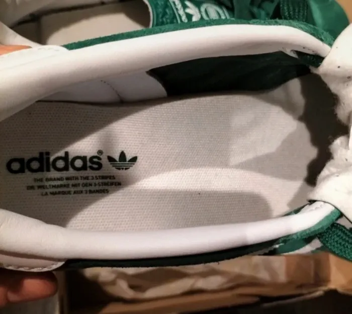 Baskets Adidas Gazelle couleur vert sapin/ vert foncé - photo numéro 5