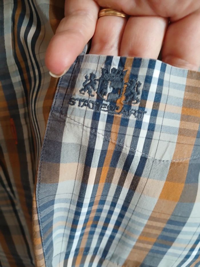 🍍 Chemise ML homme Statère Of Art taille 3Xl - photo numéro 5