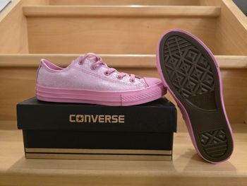 Magnifiques Converse Rose Paillettes neuves