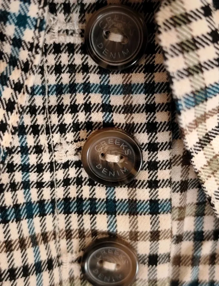 Short à carreaux, ceinture Taille 34 Creeks - photo numéro 9
