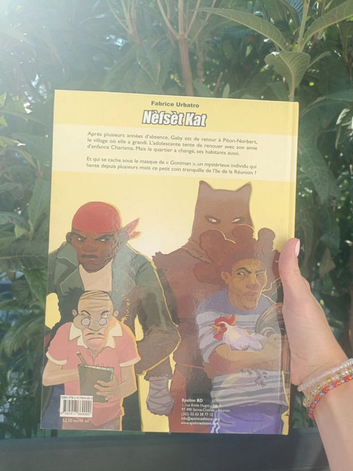 Lot du tome 1 et 2 des bandes dessinées "Nèfsèt Kat" - photo numéro 5