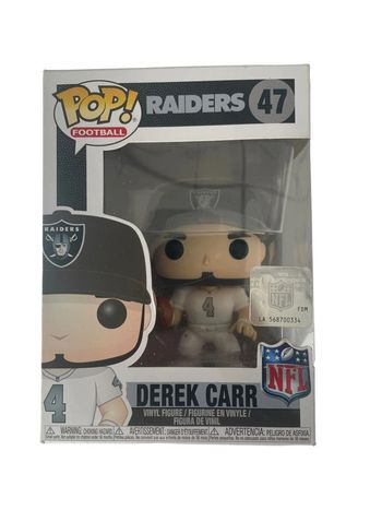 Figurine Funko Pop Raiders Dereck Carr NFL N•47 neuf