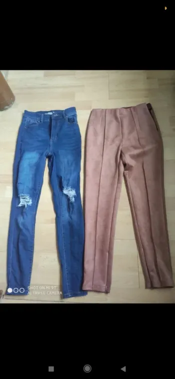 Lot pantalons jeans 34