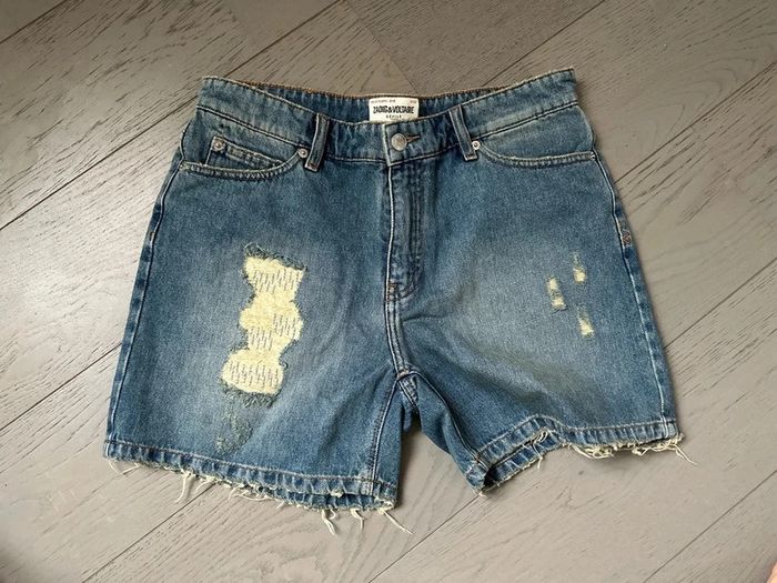 Short jeans Zadig et Voltaire défilé T:38