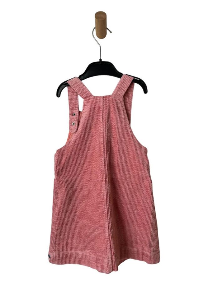 Robe-salopette rose en velours côtelé - Sergent Major 5 ans (110cm) - photo numéro 3