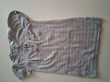 Robe grise et pailletée de marque Obaibi