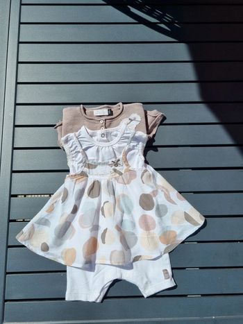 Ensemble robe combinaison +gilet