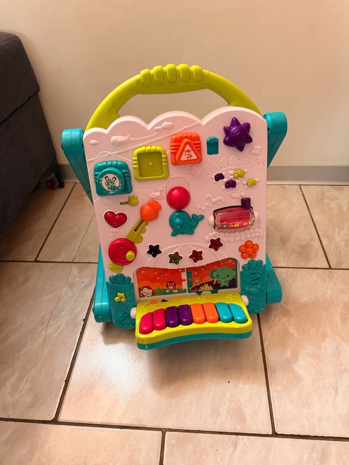 Pousse pousse bébé, table d’activité - photo numéro 4