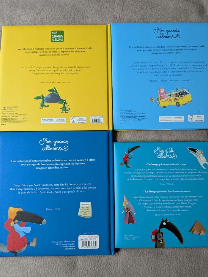 Lot de 4 livres Le Loup Auzou - photo numéro 4