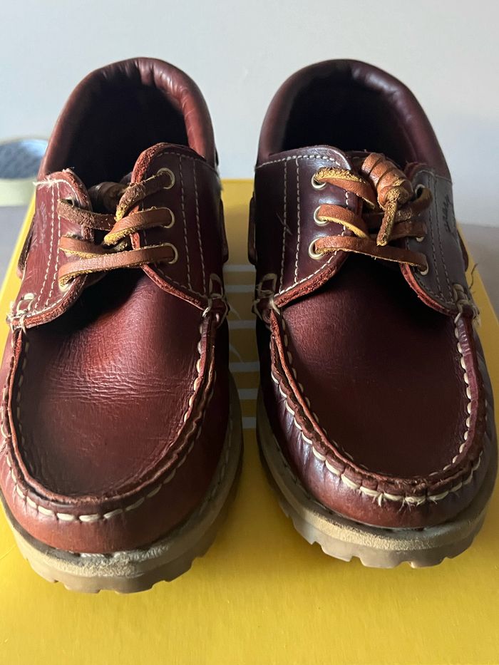 Mocassins bateau cuir Urban Jungles taille 30/31 - photo numéro 10