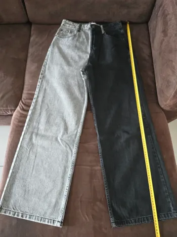Jean wide legs bicolore 38 Jennyfer Neuf