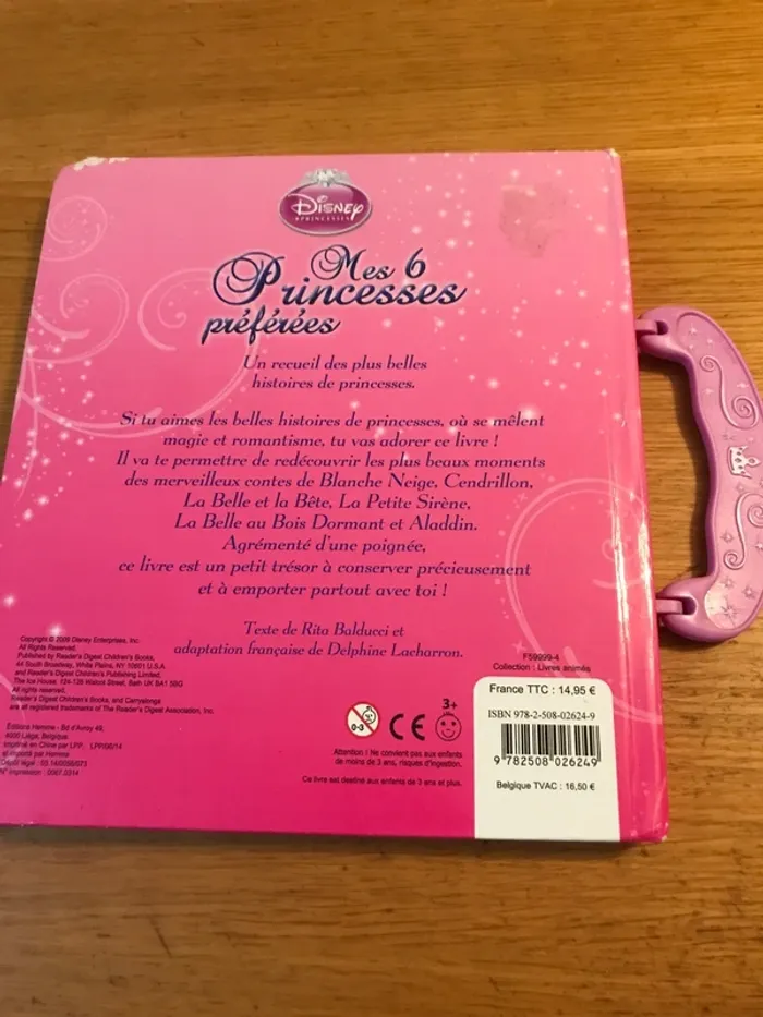 Livre princesses Disney - photo numéro 2