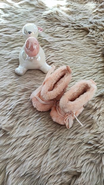 Botte rose Kiabi 3/6 mois