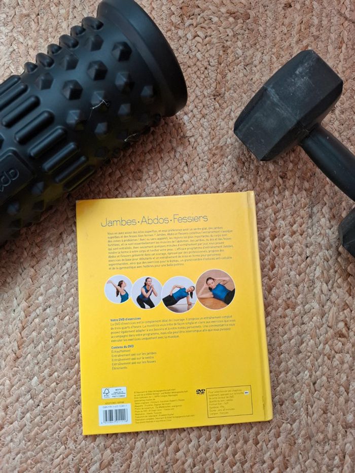 Livre Fitness +DVD sport Jambes Abdos Fessiers - photo numéro 2