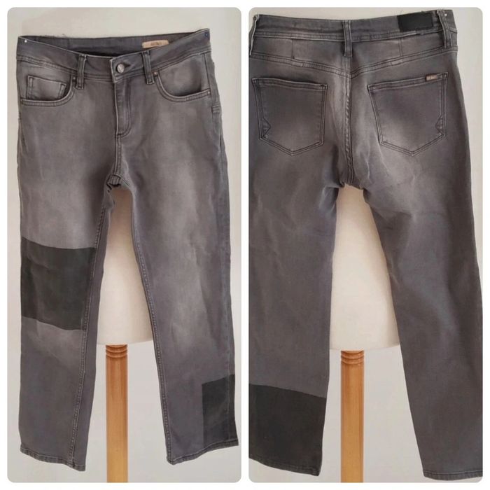 Jean gris et noir Reiko taille 38