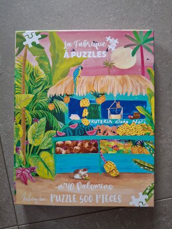 Puzzle 500 pièces La Fabrique à Puzzles