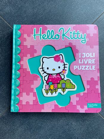 Mon joli livre puzzle hello kitty