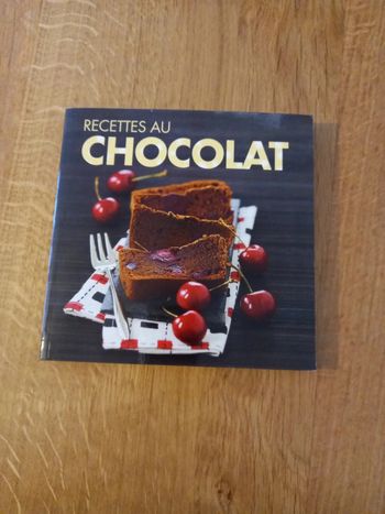 Livre recettes au chocolat