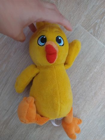 Peluche poussin kinder