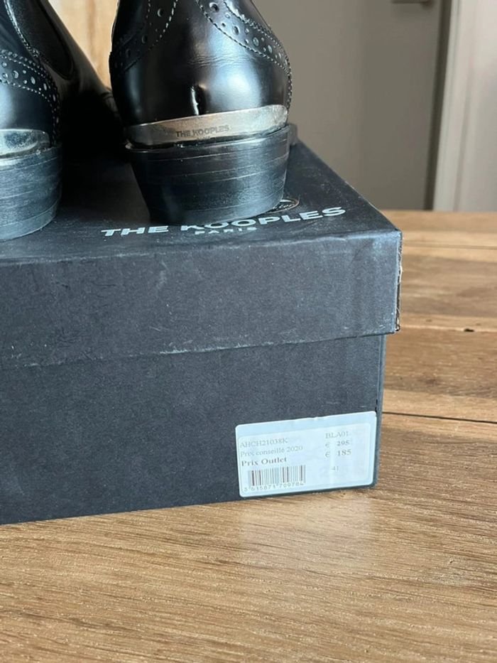 Bottines Chelsea noires The Kooples homme - photo numéro 6
