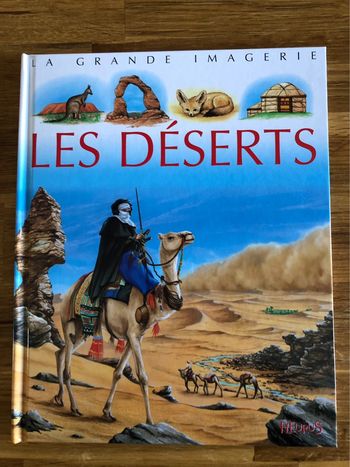 Livre la grande imagerie collection Fleurus les déserts
